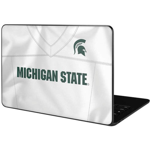 Michigan State University White Jersey Google Pixelbook Go Skin
